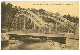 08.CHARLEVILLE.n°11394.LE NOUVEAU PONT SUSPENDU - Charleville