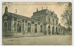 12.VILLEFRANCHE DE ROUERGUE.LA GARE.SORTIE - Villefranche De Rouergue