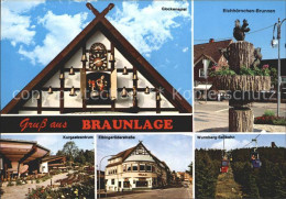 72229991 Braunlage Glockenspiel Eichhoernchen Brunnen Kurgastzentrum Elbingeroed - Autres & Non Classés