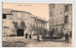 12.MILLAU.PLACE DE LA TINE.HOTEL DE LA FONTAINE A VIDAL. - Millau