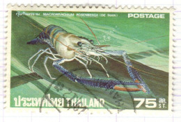 T+ Thailand 1976 Mi 799 Krabbe - Tailandia