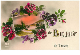 10.TROYES.n°13195.UN BONJOUR DE TROYES - Troyes