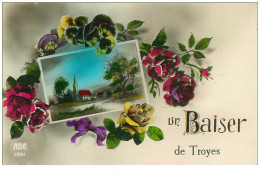 10.TROYES.n°13194.UN BAISER DE TROYES - Troyes