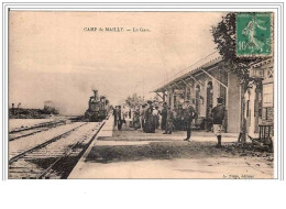 10.MAILLY.CAMP DE MAILLY.LA GARE.TRAIN. - Mailly-le-Camp