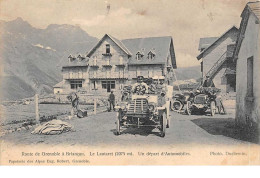 05. N°55571.BRIANCON.Route De Grenoble.le Lautaret.un Départ D'automobiles - Briancon