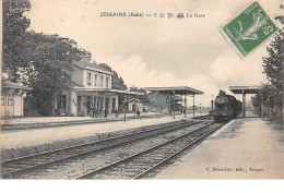 10.n°56696.jessains.la Gare.train - Autres & Non Classés