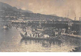 06.n°56631.villefranche.combat Naval.carte Photo - Villefranche-sur-Mer