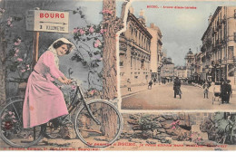01.n°56583.bourg.de Passage.avenue Alsace-lorraine.vélo - Autres & Non Classés