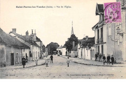 10  .   N° 201850  .   SAINT PARRES LES VAUDES  .   VUE DE L EGLISE - Autres & Non Classés