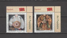 ROMANIA 2024 JOINT ISSUE ROMANIA - MAROC (MOROCCO) - Folk Art  Set Of 2 Stamps MNH** - Gemeinschaftsausgaben
