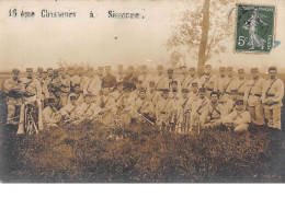 02 . N°100007 . Sissonne . Carte Photo . Militaires - Sissonne