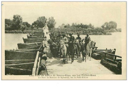 13.SYLVAREAL.n°42.LE PONT DE BATEAUX DE SYLVAREAL SUR LE PETIT RHONE.LOU PONT DE BARCO DE SEUVO-RIAU,SUS LOU PICHOT-ROSE - Sonstige & Ohne Zuordnung