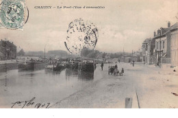 02 - N°110764 - Chauny - Le Port (Vue D'ensemble) - Péniche - Chauny