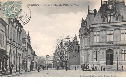 02 - N°110763 - Chauny - Place Hôtel De Ville (1re Vue) - Chauny