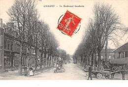 02 - N°110766 - Chauny - Le Boulevard Gambetta - Chauny