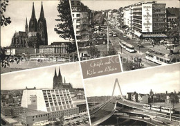 72229878 Koeln Rhein Dom Hohenzollernring Opernhaus Severinbruecke Koeln Rhein - Köln