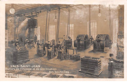 07 .n° 109485 . Vals Saint Jean .ateliers De Rincage Et De Sterilisation Des Bouteilles . - Other & Unclassified