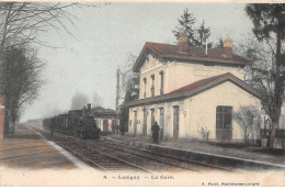 10 - Lusigny - SAN21385 - La Gare - Train - Autres & Non Classés