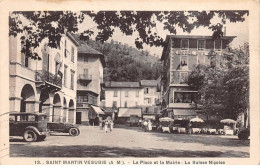 06 - Saint Martin Vésubie - SAN21376 - La Place Et La Mairie - La Suisse Niçoise - Saint-Martin-Vésubie