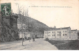 07 - TOURNON - SAN27676 - Quai Du Château Et Ecole Communale De Garçons - Tournon
