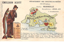 13 - Marseille - SAN20129 - Carte Géographique - Emulsion Scott - Unclassified