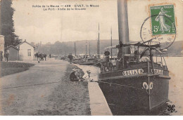 08 - N°75245 - Vallée De La Meuse - GIVET , La Meuse - Le Port - Visite De La Douane - Bateaux - Givet