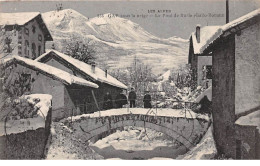 05 - N°74023 - GAP Sous La Neige - Le Pont De Burie (Gallo-Romain) - Gap