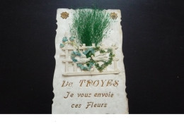 10 - N°206429 - Troyes Je Vous Envoie Ces Fleurs - Troyes