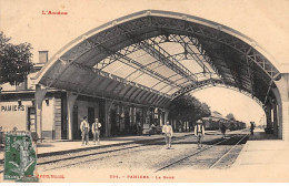09 - N°72814 - PAMIERS - La Gare - Un Train Au Fond - Pamiers
