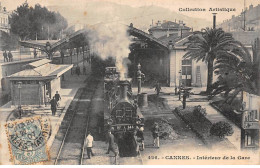 06 - CANNES - SAN30222 - Intérieur De La Gare - Train - Cannes