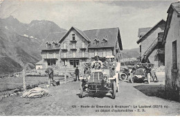 05 - BRIANCON - SAN23872 - Route De Grenoble - Le Lautaret - Un Départ D'automobiles - Briancon