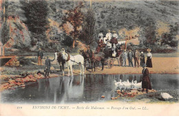 03 - ENVIRONS DE VICHY - SAN31594 - Route Des Malavaux - Passage D'un Gué - Diligence - Vichy