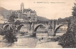 12 - ESTAING - SAN29525 - Château Et Pont Sur Le Lot - Andere & Zonder Classificatie