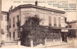 06 - CAGNES - SAN43130 - Hôtel Terminus Maurice Aubert, Propriétaire - Cagnes-sur-Mer