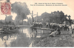 02 - ST QUENTIN - SAN37041 - Ecole De Pont Du 3e Génie à Fampoux - Pont De Circonstance - ManOeuvre Du 2e Chevalet - Saint Quentin