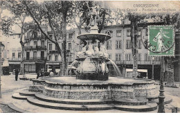 11 - CARCASSONNE - SAN37104 - Place Carnot - Fontaine De Neptune - En L'état - Carcassonne