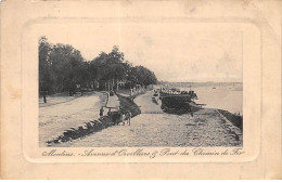 03 - MOULINS - SAN37084 - Avenue D'Orvilliers & Pont Du Chemin De Fer - Péniche - Moulins