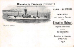 13 - MARSEILLE - SAN34235 - Biscuiterie François Robert - Paquebot Russie - Sin Clasificación