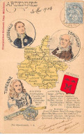 08 - ARDENNES - SAN34182 - Carte De La Région - Otros & Sin Clasificación