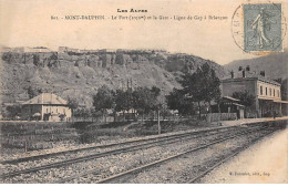 05 - MONT DAUPHIN - SAN34164 - Le Fort Et La Gare - Ligne De Gap à Briançon - Autres & Non Classés