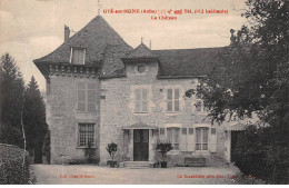 10.AM18131.Gyé Sur Seine.Château.En L'état.Pli - Other & Unclassified