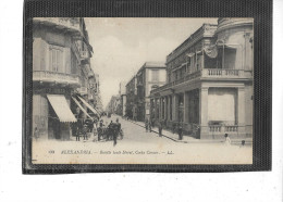 Afrique-Egypte- ALEXANDRIE- Rosette Gate Street ; Cooks Corner-Une Vue Animée D'une Rue - Alexandrië