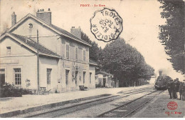 10 - PINEY - SAN41873 - La Gare - Train - Autres & Non Classés