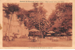 03 - VICHY - SAN40987 - Château De Charmeil - Sa Terrasse Et Son Restaurant En Pleine Air - En L'état - Vichy