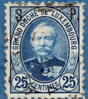 Luxemburg Service 1891 20 C S.P. Overprint (perforated 11½*11) Cancelled - Dienst