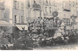 06 - CANNES - SAN58012 - Carnaval - 1907 - Le Char Du Soleil - Cannes