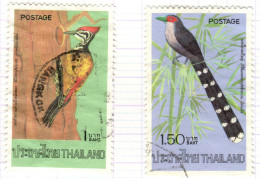 T+ Thailand 1976 Mi 805-06 Vögel - Thaïlande