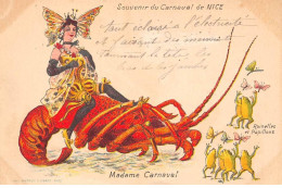 06 - NICE - SAN58053 - Souvenir Du Carnaval - Madame Carnaval - Karneval