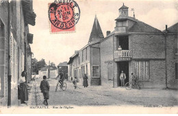 08 - MACHAULT - SAN58090 - Rue De L'Eglise - Otros & Sin Clasificación