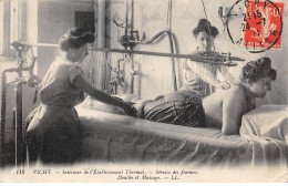 03 - VIVHY - SAN39750 - Intérieur De L'Etablissement Thermal - Service Des Femmes - Douche Et Massage - Vichy